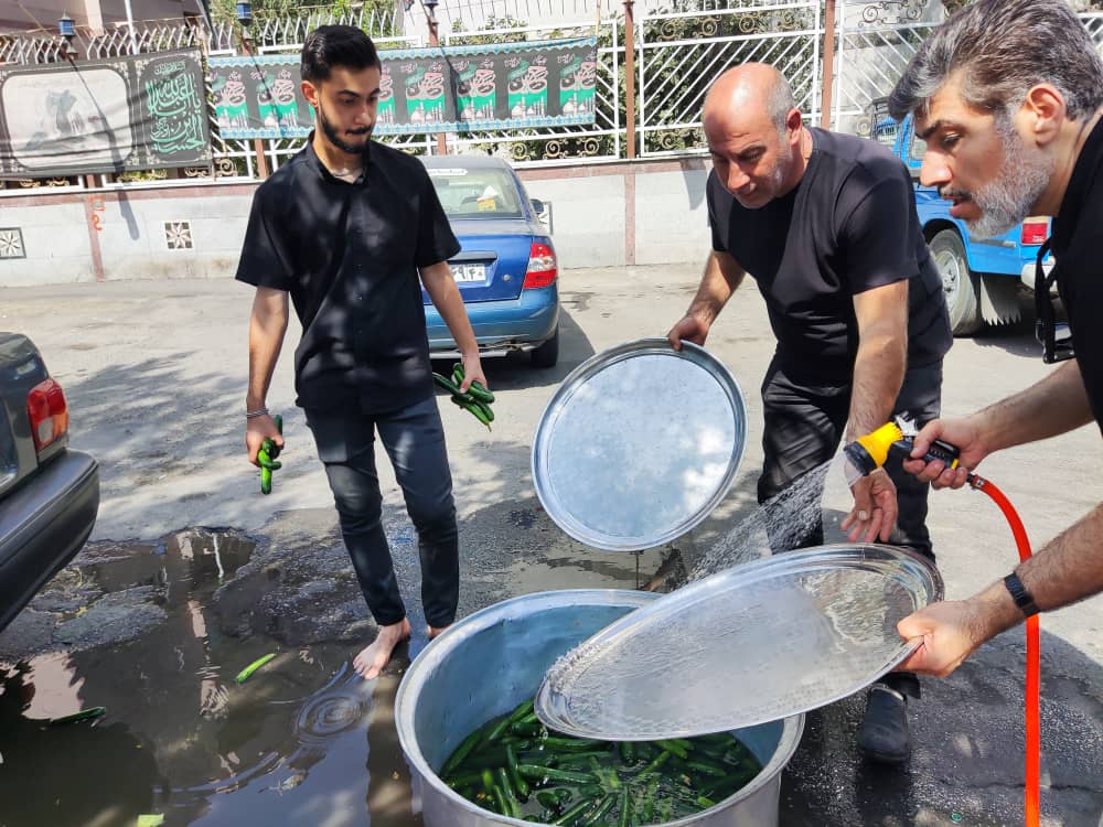  موکب هیئت حماسه در مراسم جاماندگان تهران - اربعین 1404